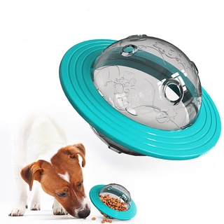 Pet Supplies Leakage Slow Food Dishes Frisbee Dog Toy Balls
