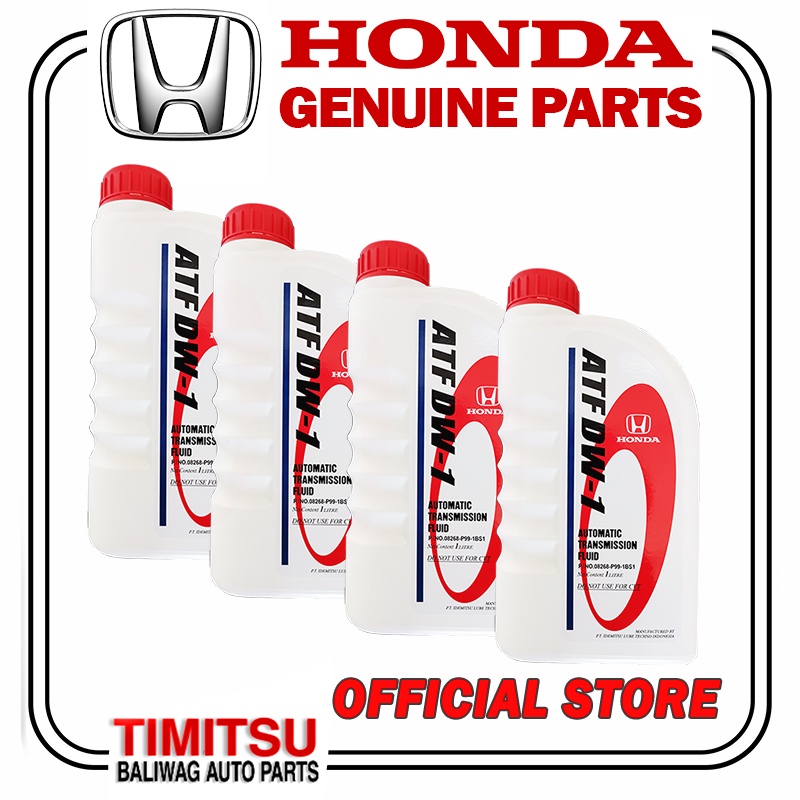 AUTOMATIC TRANSMISSION FLUID ATF DW1 BUNDLE OF 4L HONDA ACCORD CITY