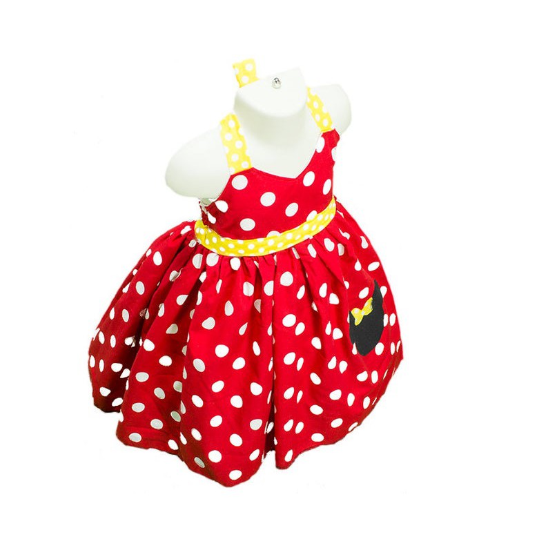 Minnie Mouse Dress Red And White Polka Dot Minnie Mouse Dress Vintage Inspired Disney Dress