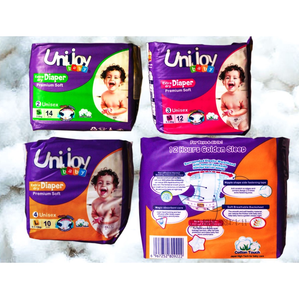 hot saleImported High Quality Baby Diapers - UNIJOY EXTRA DRY PREMIUM ...