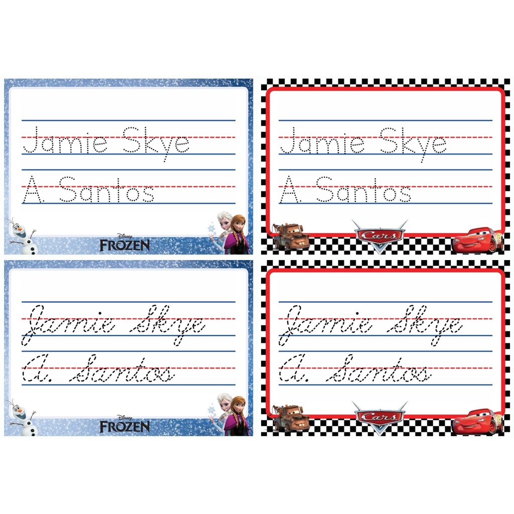 Laminated Tracing Alphabet Letters Cursive A4 Size Sh vrogue.co