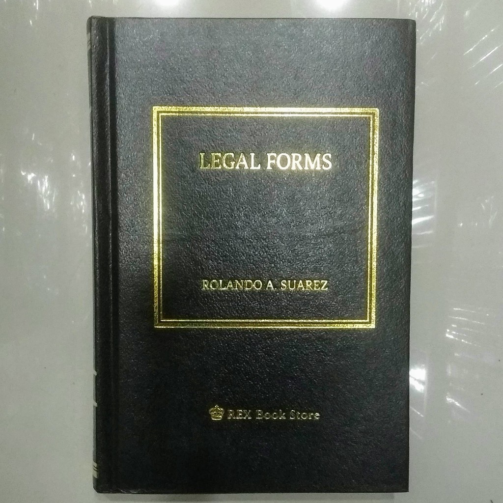 Suarez (2019) Legal Forms (Law Book) Shopee Philippines