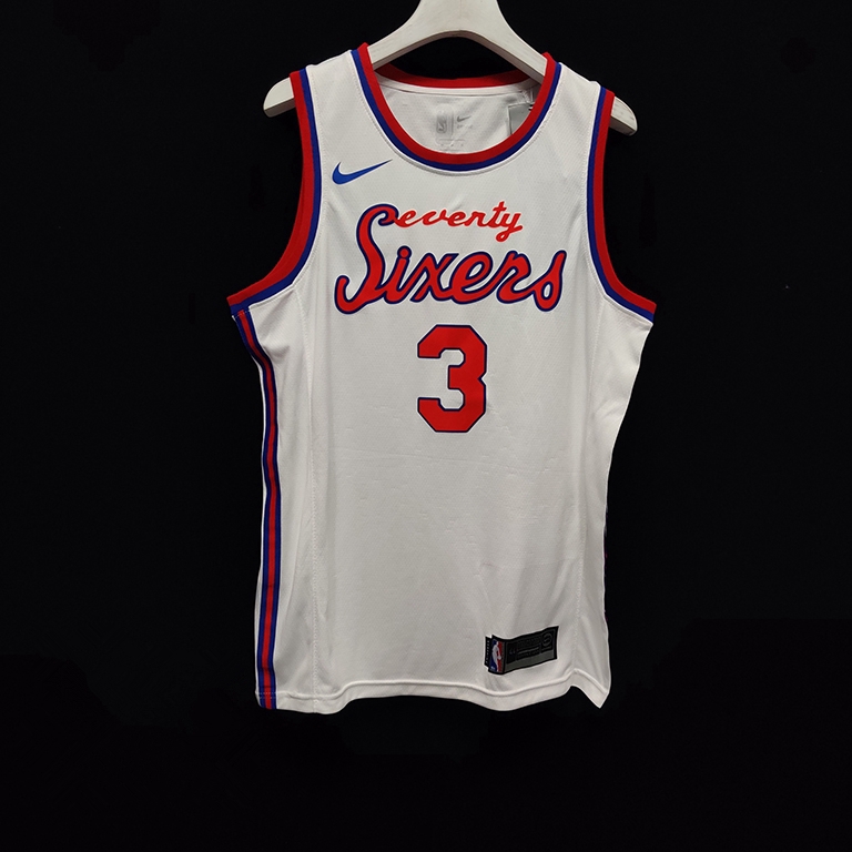 allen iverson white jersey