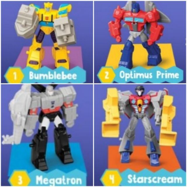 optimus prime happy meal toy