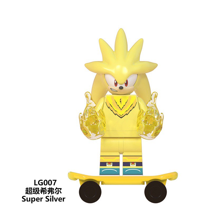 silver sonic lego