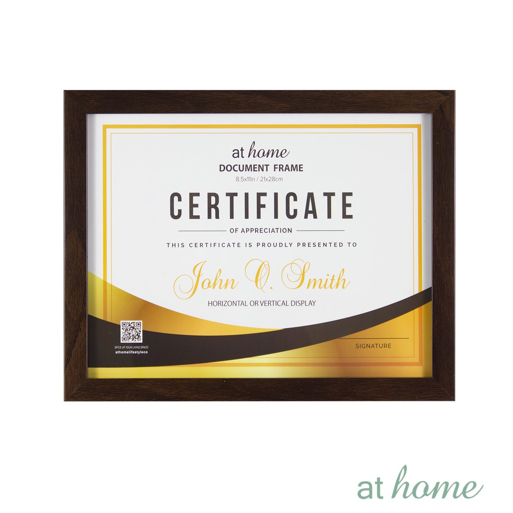 [SALE] At Home Certificate Frame 8.5x11” or 11x14” Documents