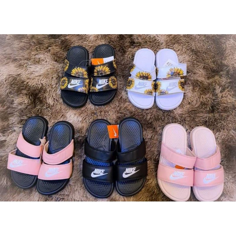 women's nike duo slides