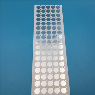 100 pcs Sticker aluminum foil seal accessories Leak prevention Seal sticker #7