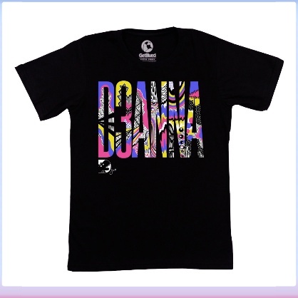 Streetwear☈J.GetBlued Ateneo Deanna Wong / Deanna Wong Retro 90's Black T-Shirt for women #7