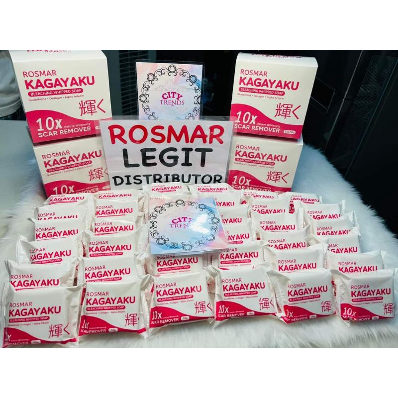 ROSMAR Kagayaku Soap NEW PACKAGING (LEGIT DISTRIBUTOR HERE) LIMITED