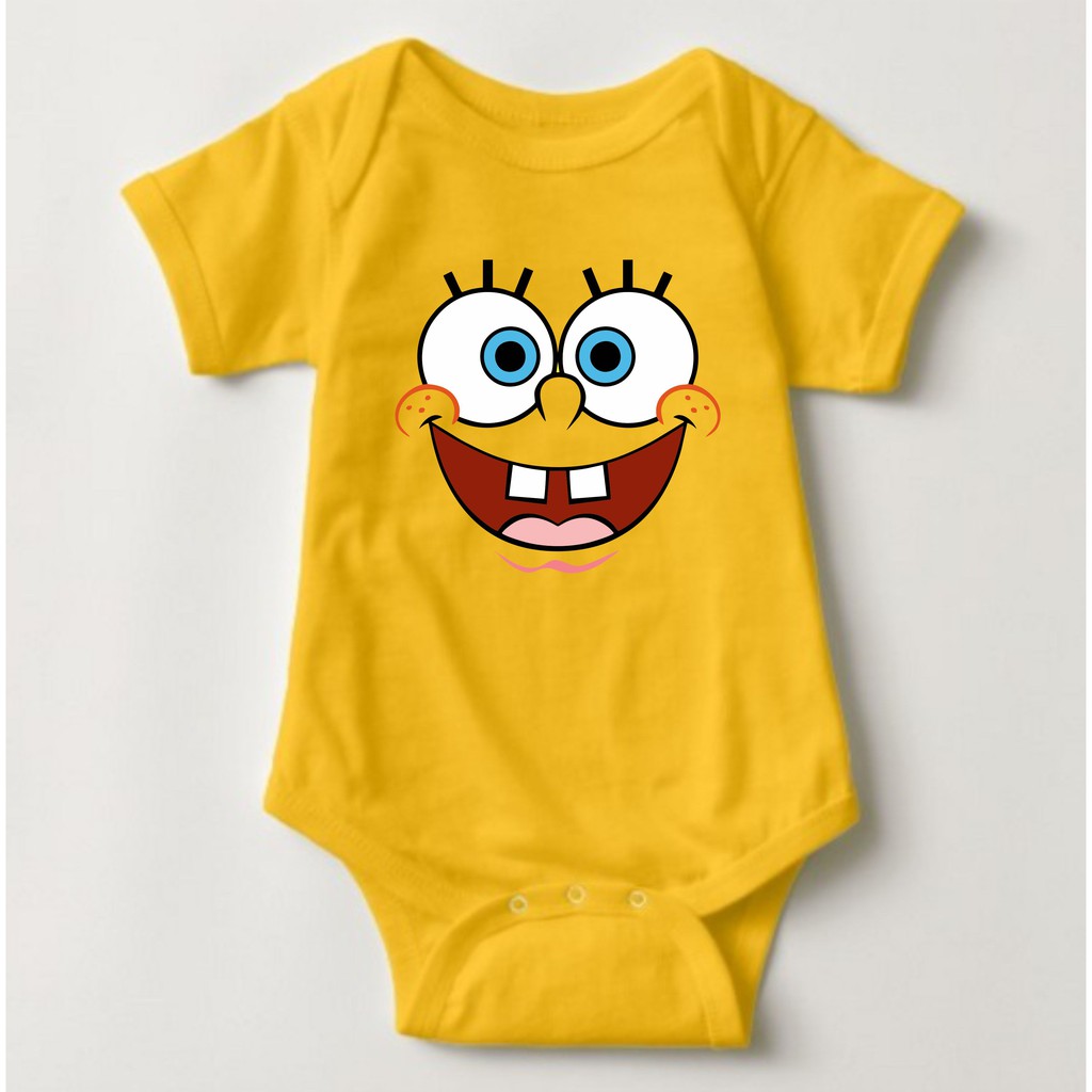 spongebob onesie baby