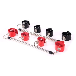 SM Bondage Erotic Toys Handcuffs Anklecuffs Stainless Steel Spreader Bar Slave Cosplay Restraint Sex #3
