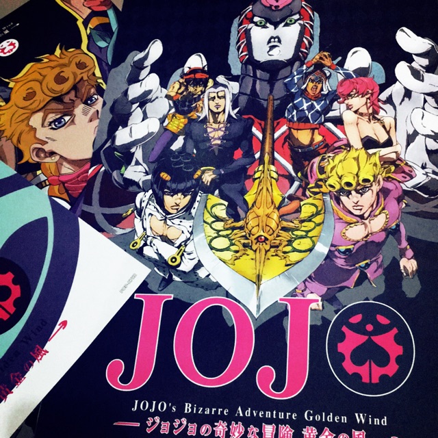 Anime Jojo's Bizarre Adventure Golden Wind Poster | Shopee Philippines