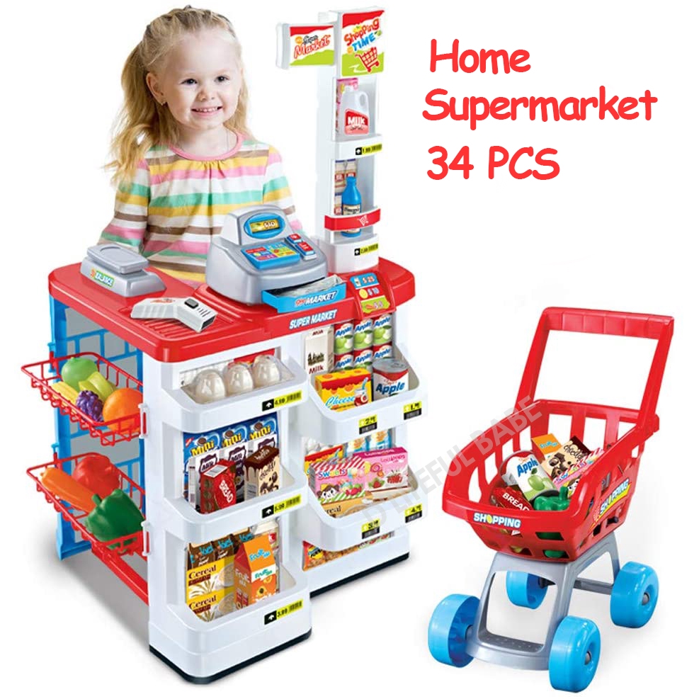 toy supermarket trolley