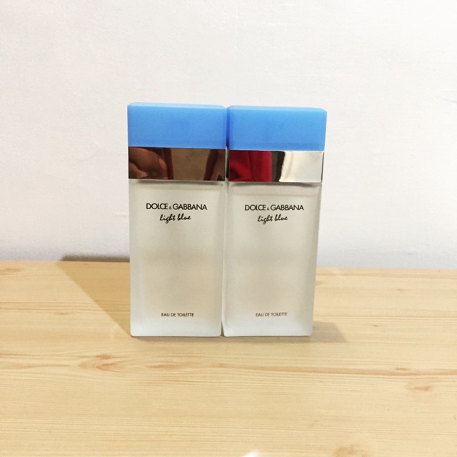 dolce gabbana light blue original vs fake