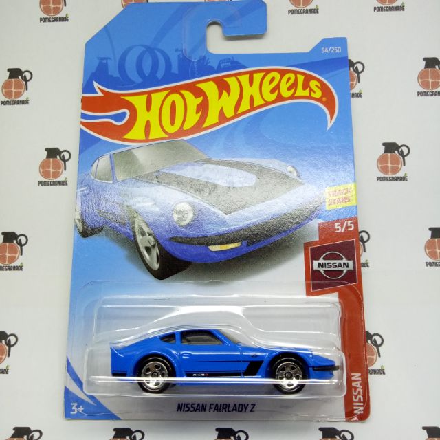 hot wheels nissan fairlady z blue