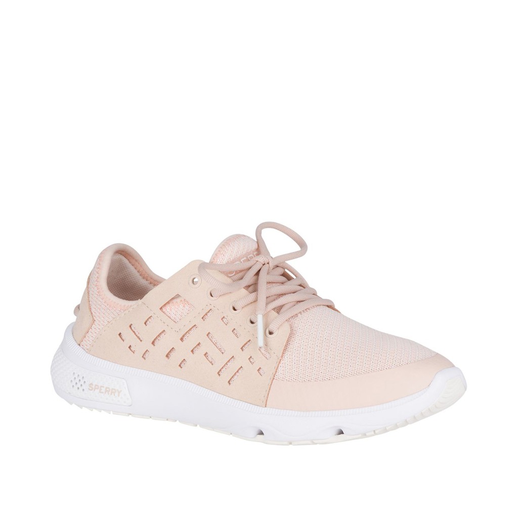 light pink sperry shoes