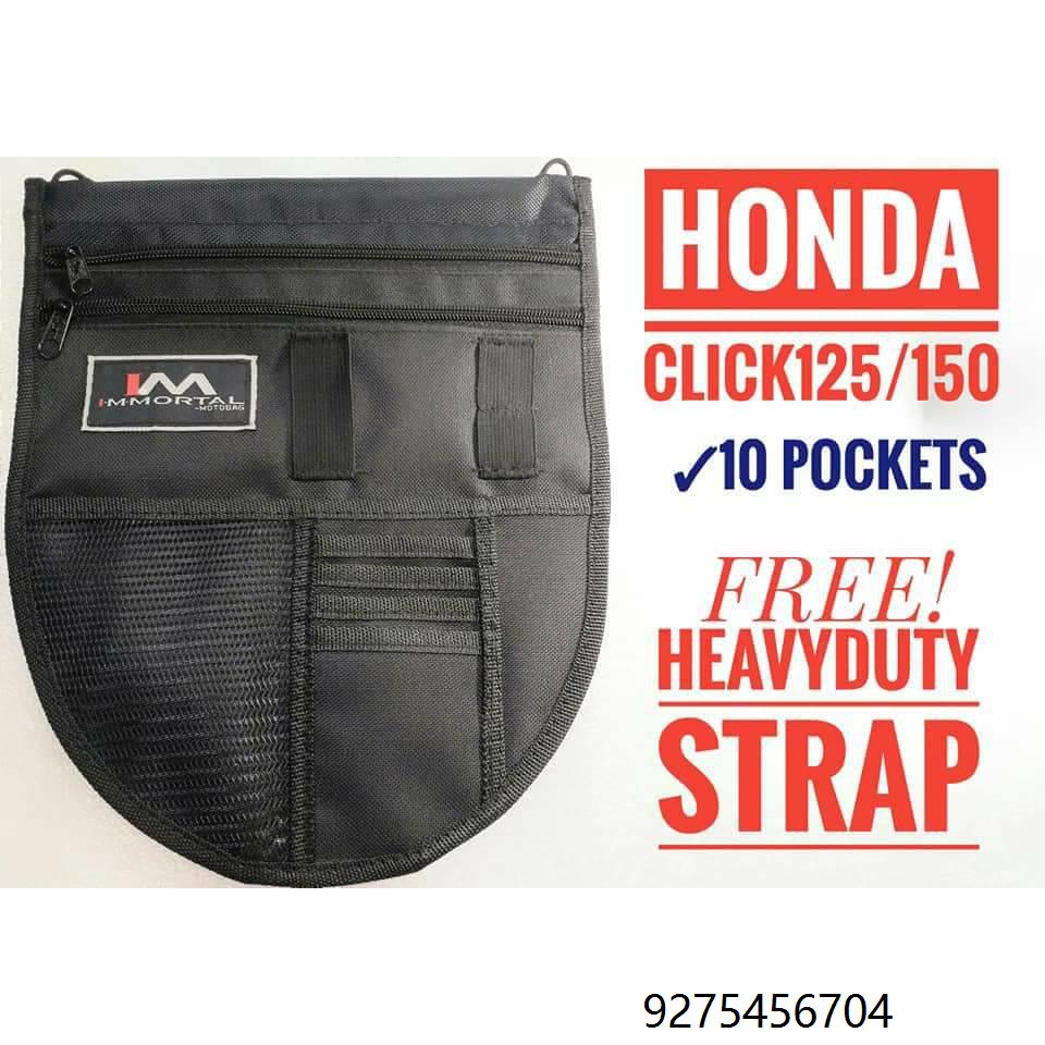 Honda Click 3 Pockets Under Seat Organizer Motorcycle Shopee Philippines