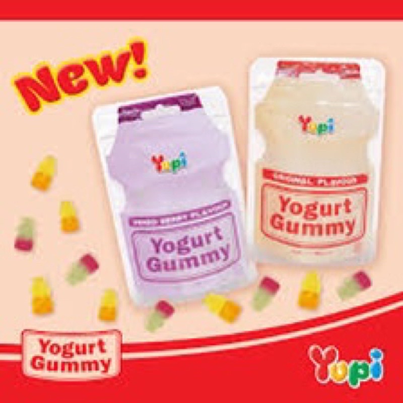 Yupi YogurtFlavored Gummies 40g Shopee Philippines