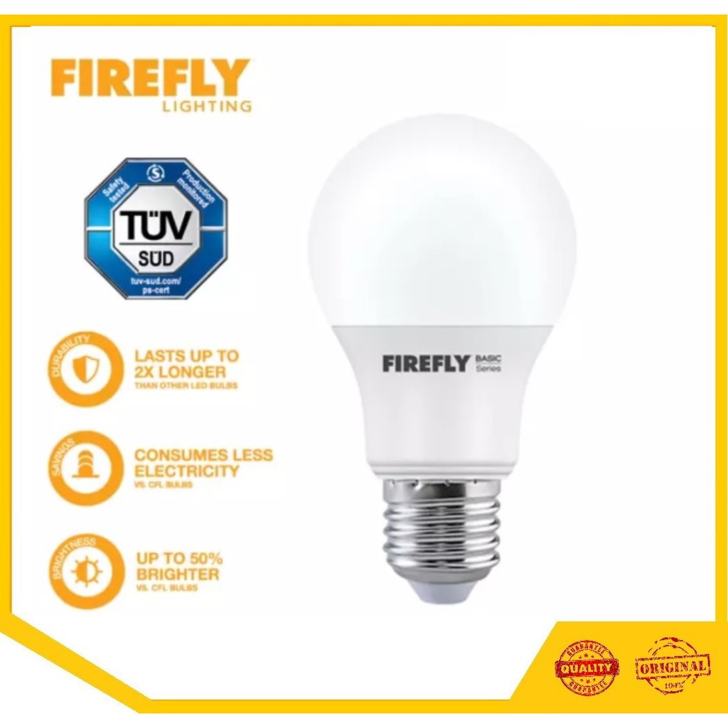 FIREFLY LED Light Bulb Basic Series Daylight 3, 5, 7, 9, 11, 13, 15 ...