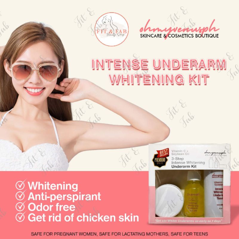 OMV INTENSE UNDERARM WHITENING KIT Armpit Whitener Smoothen Chicken