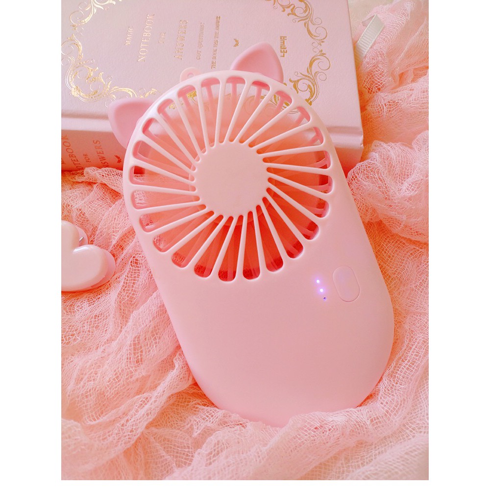 Pocket fan HandHeld Rechargeable Portable bladeless fan usb leaf mini