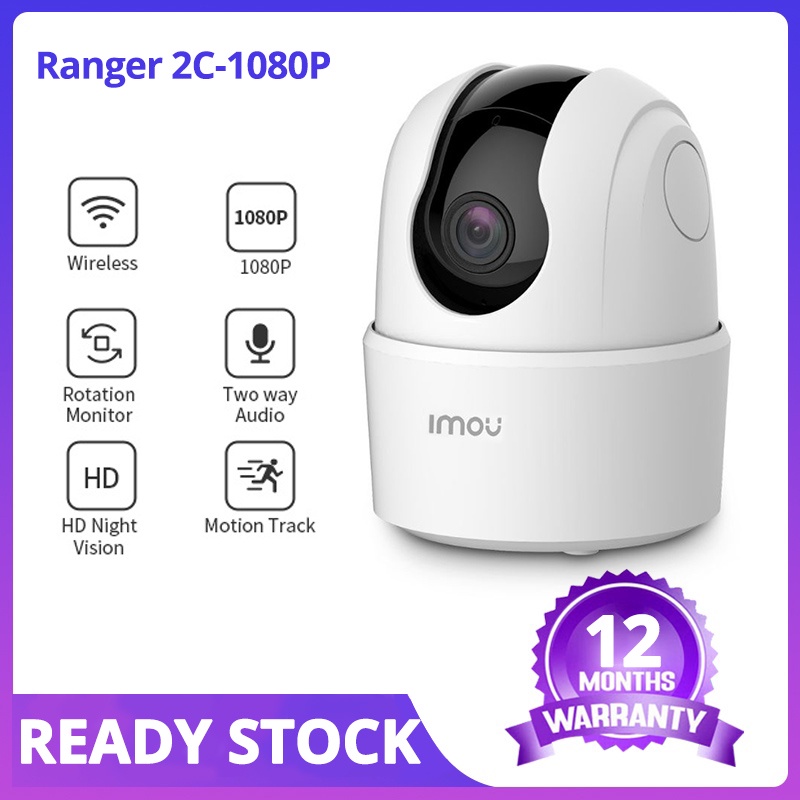 IMOU 1080P CCTV Camera Wifi Connect to Cellphone Wireless Night Vision