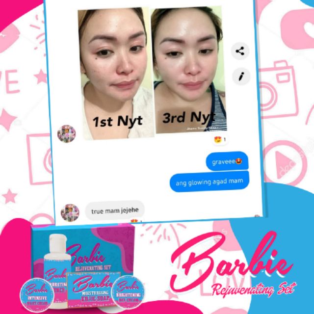barbie rejuvenating set