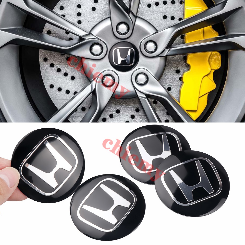 COD Honda 4pcs 56mm Car Wheel Center Hub Cap Emblem Sticker for civic