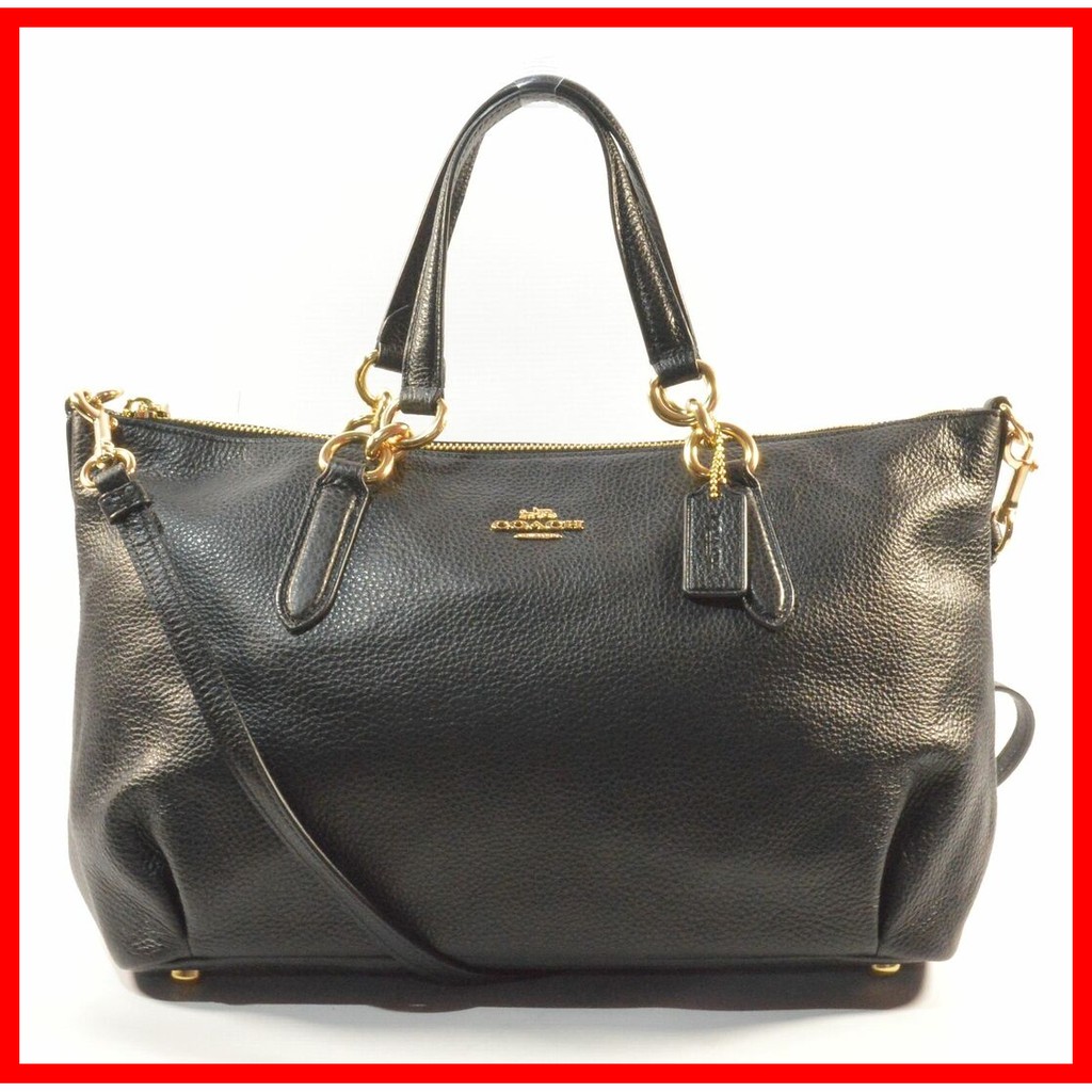 coach large satchel