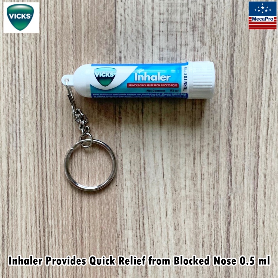 Vicks Inhaler Provides Quick Relief from Blocked Nose 0.5 ml Shopee
