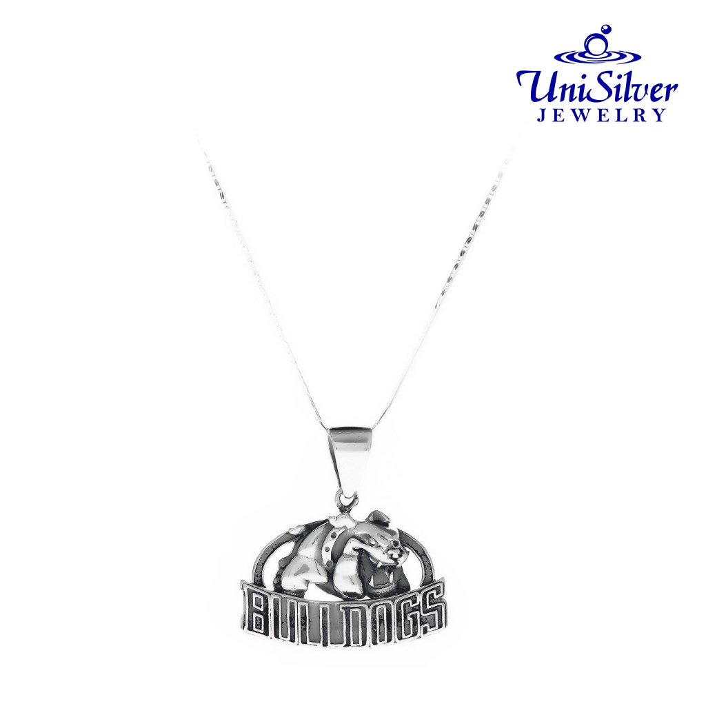 Unisilver 925 Sterling NU Pendant Necklace ( NP272794) Shopee