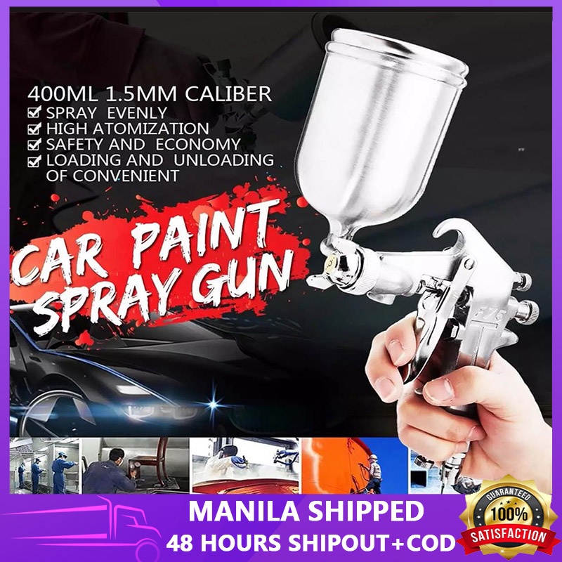 [100 Original]400/800ML Paint Spray Gun Set Paint Sprayer Set 1.5mm