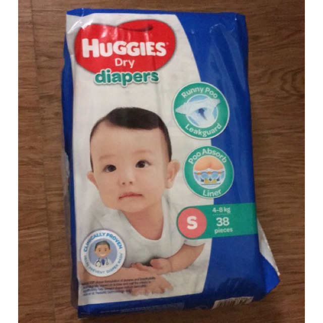 huggies dry small