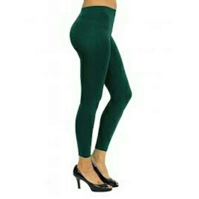 Dark Green Leggings | Shopee Philippines