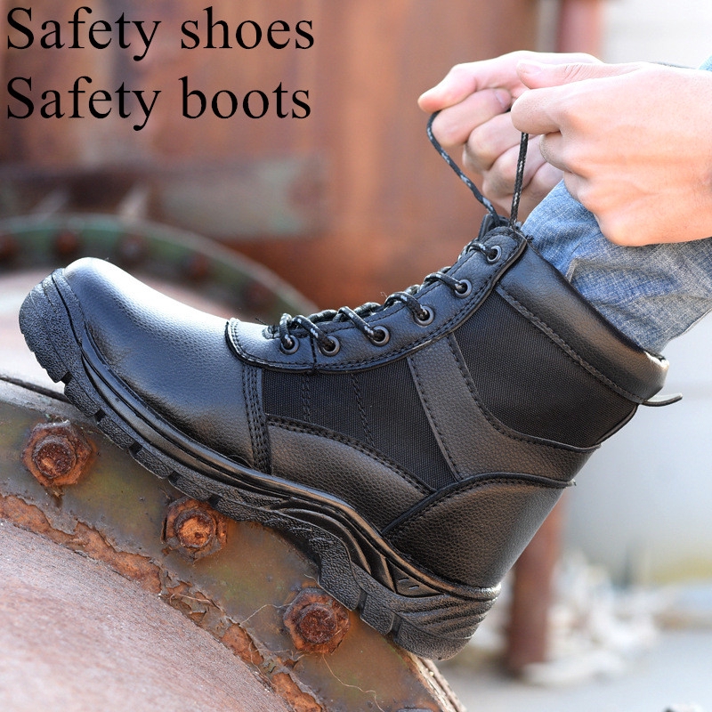 steel toe cap work shoes
