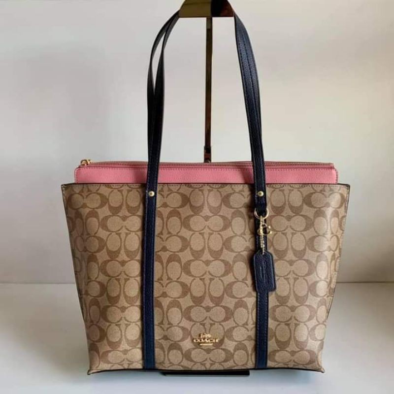 coach bag Coach May Tote in Signature | Shopee Philippines