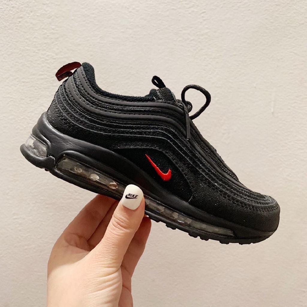 boys black air max 97