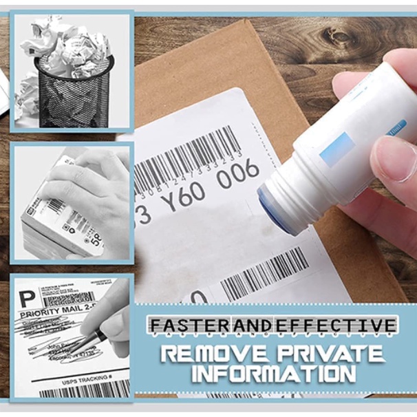 Thermal Paper Data Protection Fluid,Privacy Protection Parcel Opener,Thermal Paper Correction Fluid