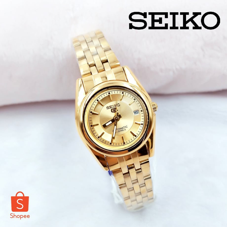 relo watch S004 Seiko 5 automatic hand movement womens seiko watch(battery  operated) | Shopee Philippines