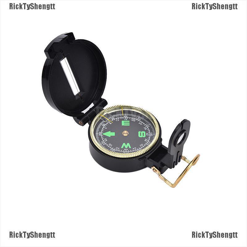 Outdoor Camping Hiking  Style Survival Marching Military Lensatic Compass F Un 