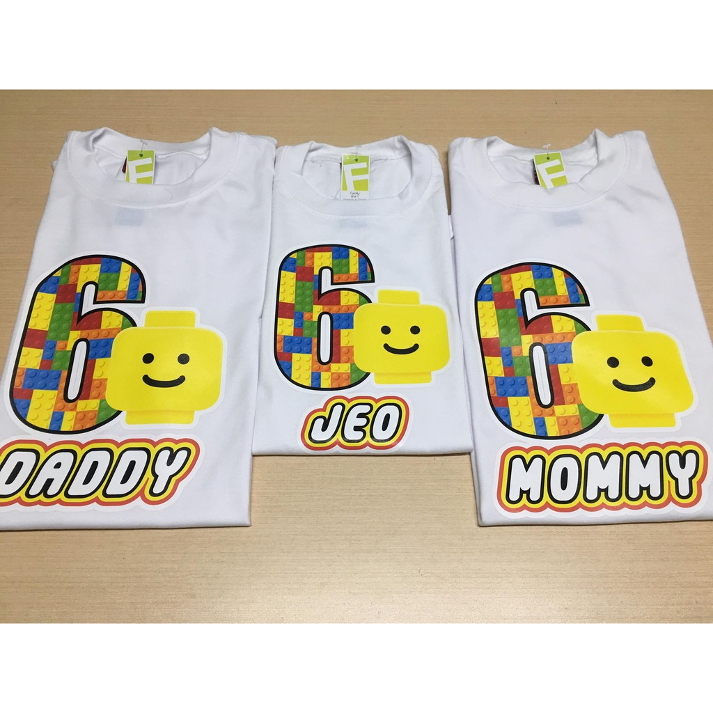 Birthday Shirt (LEGO THEME)