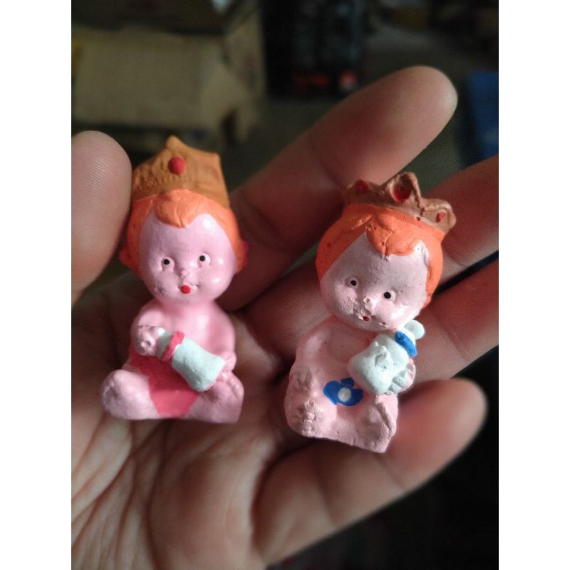 Baby Figurine With Crown 5pcs Shopee Philippines