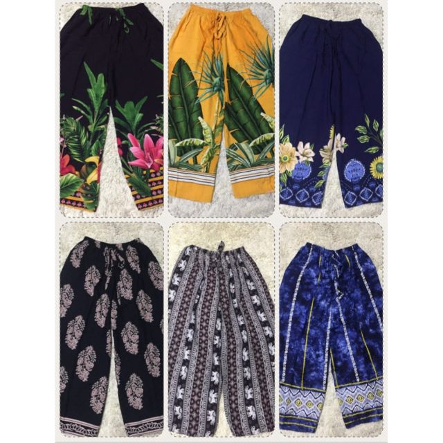 plus size boho pants