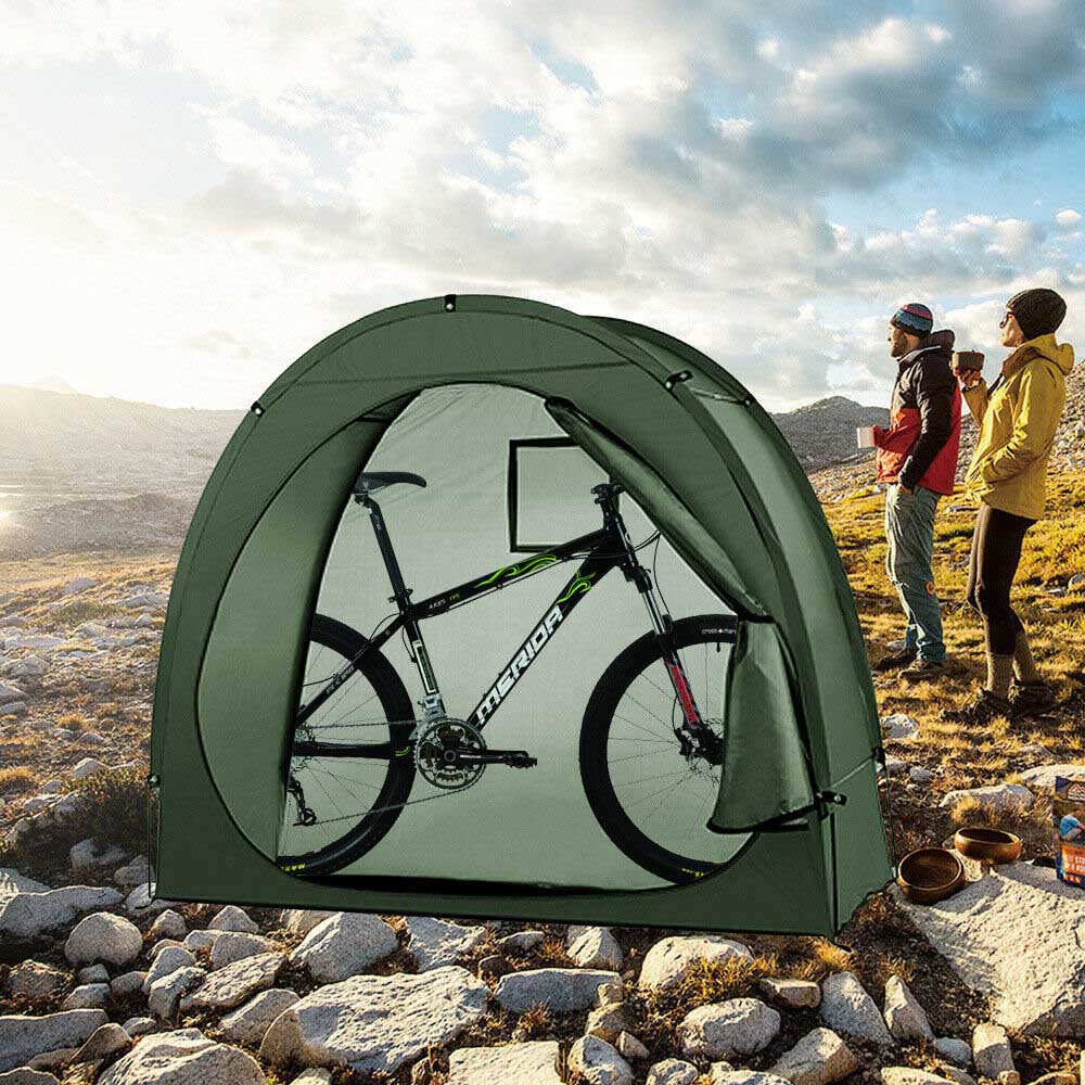 bike cave tidy tent