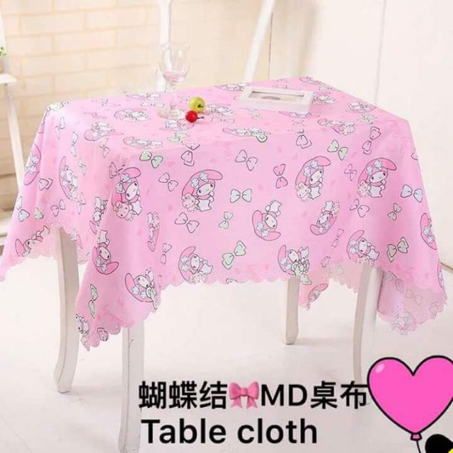 My Melody Table Cloth Cover Shopee Philippines