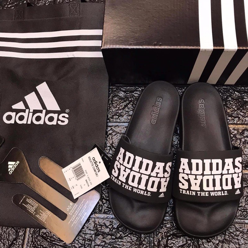 adidas train the world slides