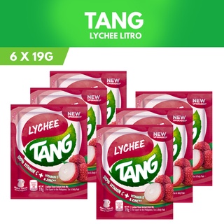 Tang Powdered Juice Lychee Litro 19g Pack of 6 | Shopee Philippines