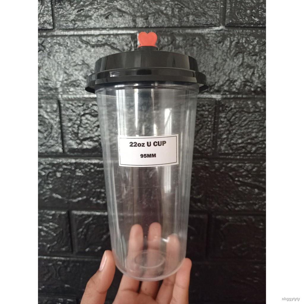 50 Sets 22oz700ml Ucups With Hard Lids 90mm Or 95mm Plastic Cups Milktea Cups Shopee 0089