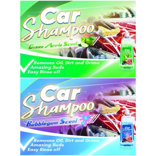STICKER LABEL for car shampoo Shopee Philippines